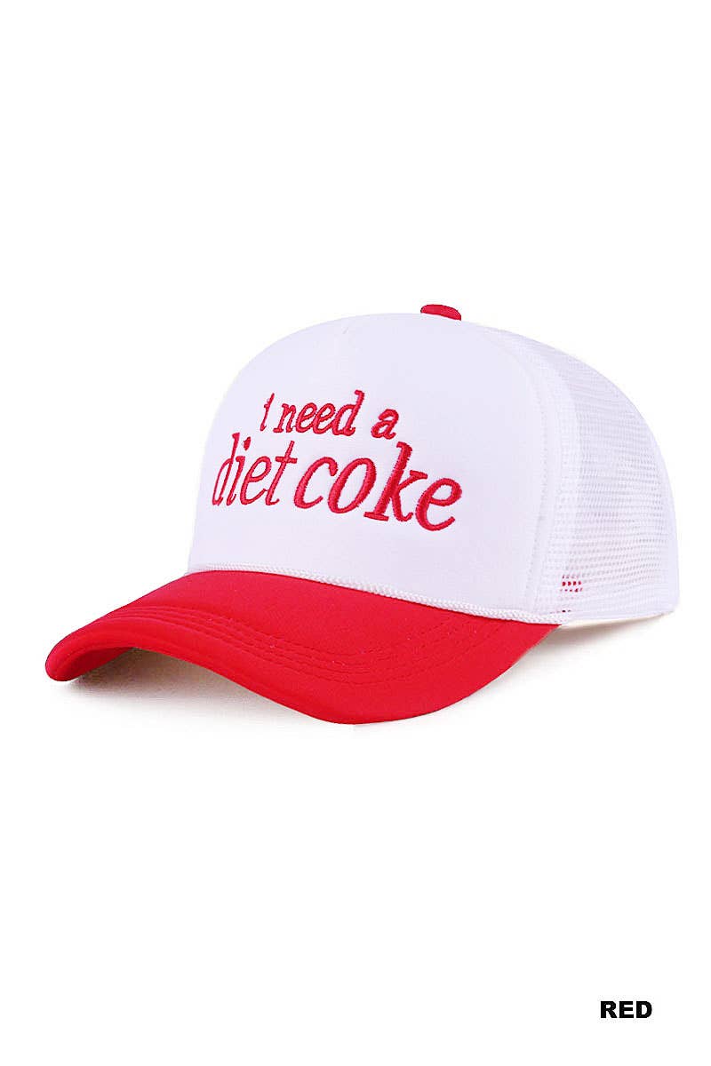 I need a Diet Coke hat