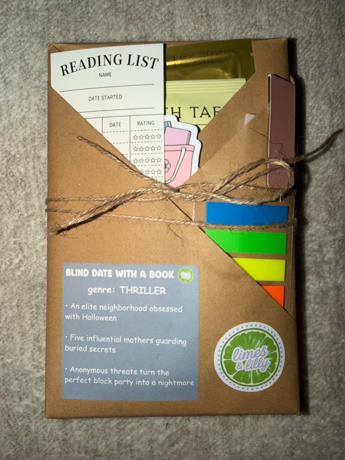 Blind Date with A Book - Thriller