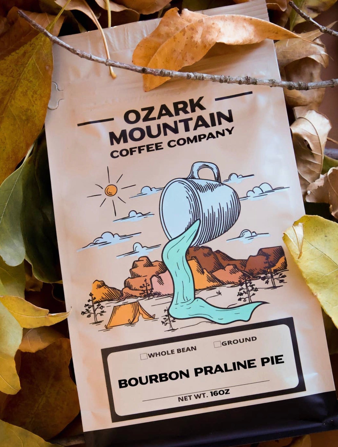 *8oz Ground Coffee - Bourbon Praline Pie*