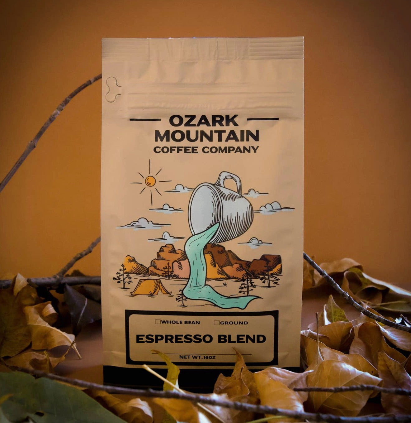 8oz Ground Coffee - Espresso Blend