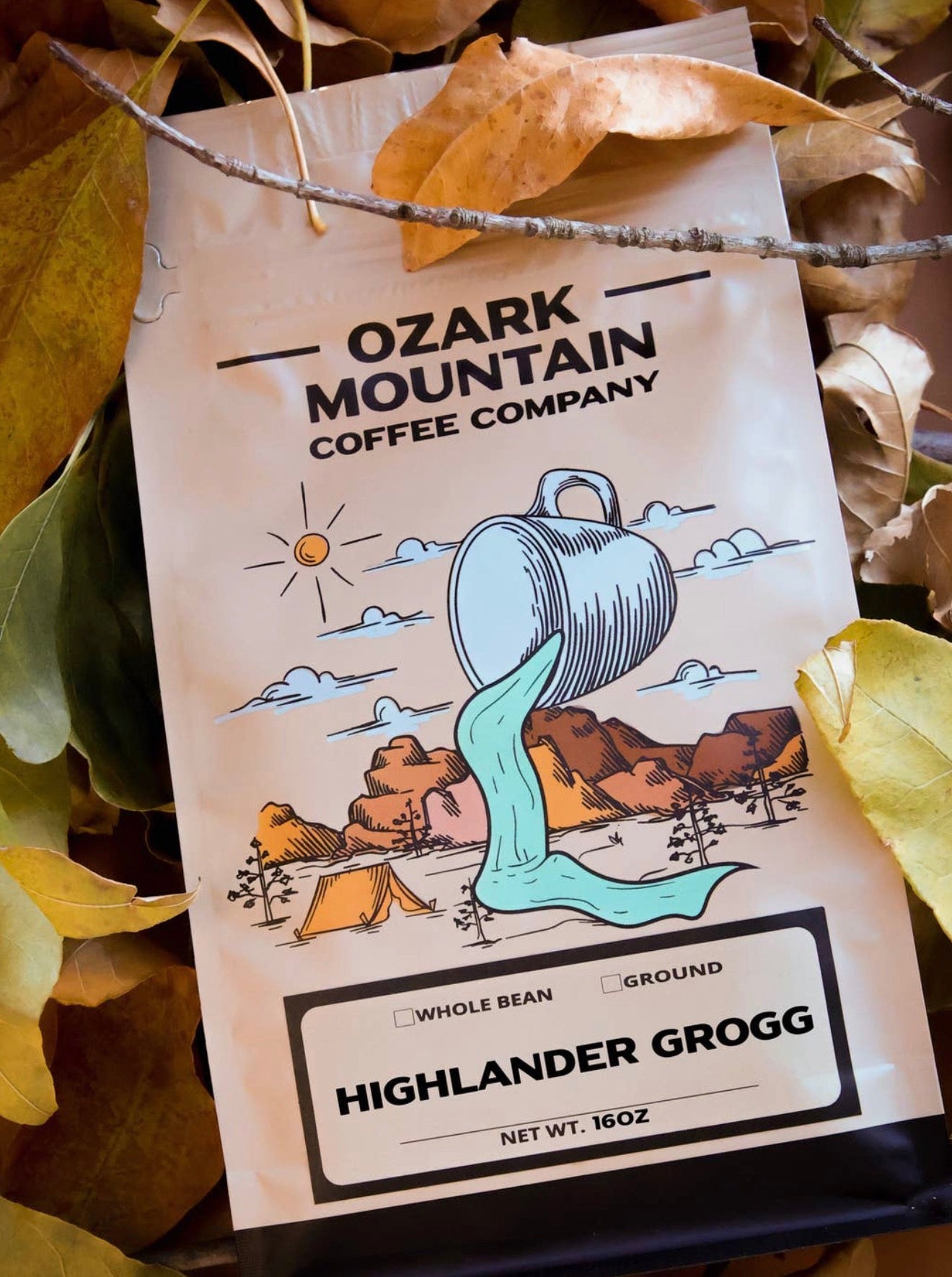 8oz Ground Coffee - Highlander Grogg