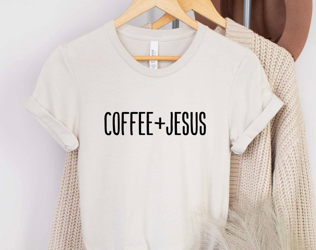 Coffee + Jesus Graphic Tee
